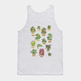 House plants collection Tank Top